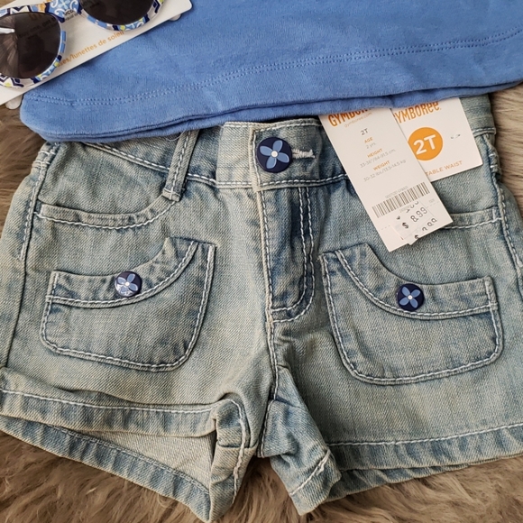 2T Gymboree Island Paradise shorts outfit - Picture 3 of 7